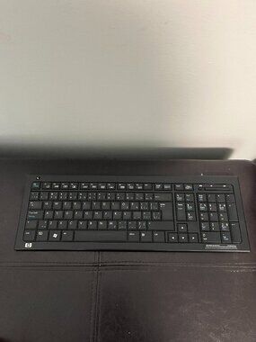 HP Wireless Elite Keyboard RK713A Black No Receiver